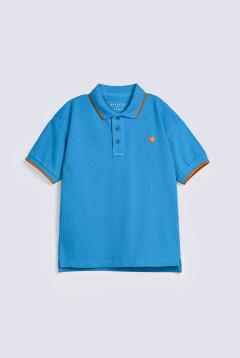 BOYS CONTRAST TIPPING POLO