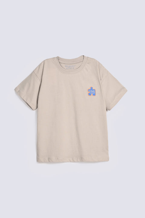 BOYS DROP SHOULDER PRINTED TEE