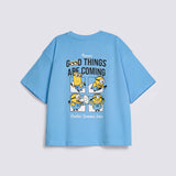 BOYS MINION PRINT TEE