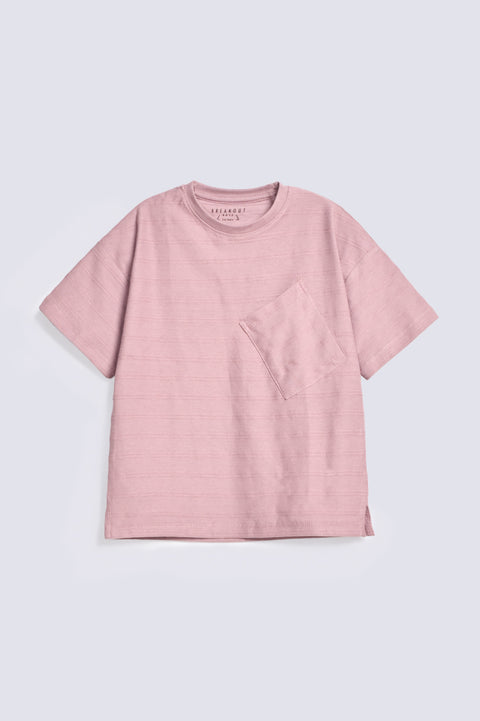 BOYS SELF TEXTURED TEE