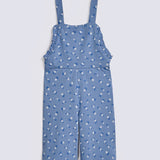 GIRLS FLORAL PRINTED PLAY SUIT