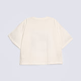 GIRLS BOXY FIT APPLIQUE T-SHIRT