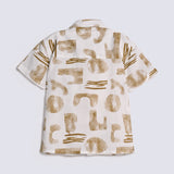 BOYS TEXTURED PRINTED SHIRT