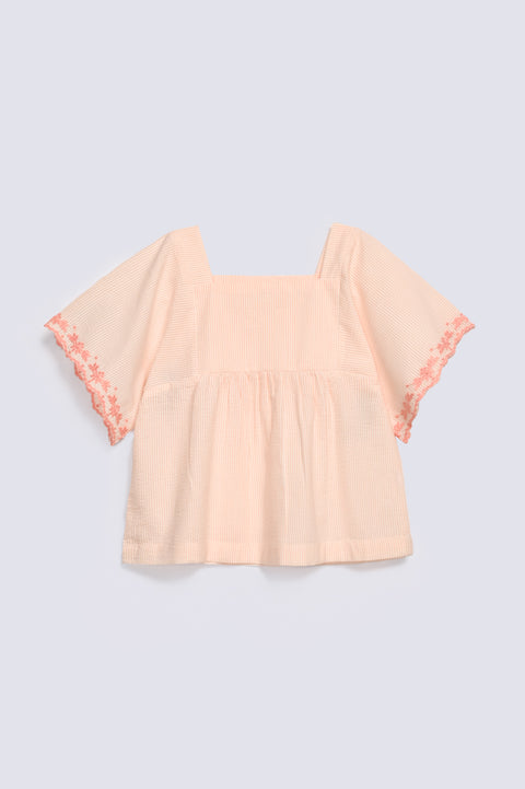 GIRLS EMBROIDERED TOP
