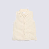 GIRLS NET BUTTON DOWN SHIRT