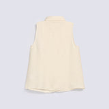 GIRLS NET BUTTON DOWN SHIRT