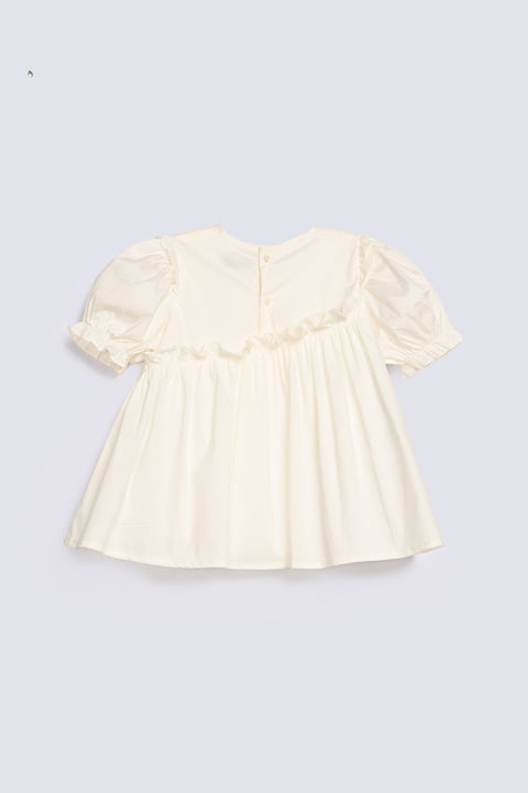 GIRLS FRILL DETAILED TOP