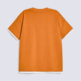 BOYS CONTRAST EXTENDED PANEL TEE