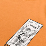 BOYS CONTRAST EXTENDED PANEL TEE