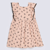 GIRLS FLORAL PRINTED DRESS
