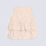 GIRLS FLORAL PRINTED SLEEVELESS TOP