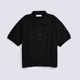 GIRLS SPECIAL KNIT ELASTICATED POLO