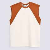 SLEEVELESS RAGLAN TEE