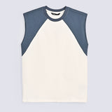 SLEEVELESS RAGLAN TEE