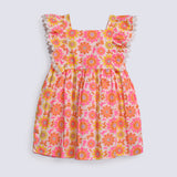 GIRLS FLORAL PRINTED DRESS