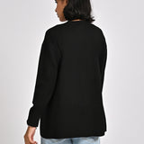 CASHMERE HAND-FEEL CARDIGAN