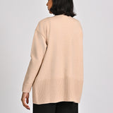 CASHMERE HAND-FEEL CARDIGAN