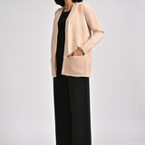 CASHMERE HAND-FEEL CARDIGAN